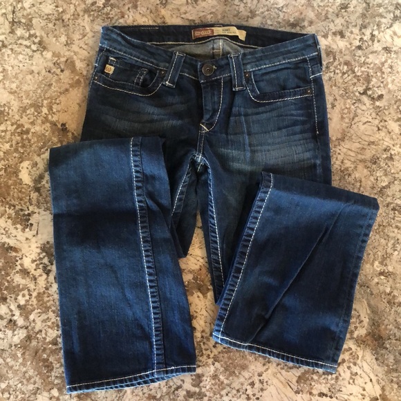 Sz 27L Women’s Big Star Remy Low-Rise Jeans - Picture 2 of 5